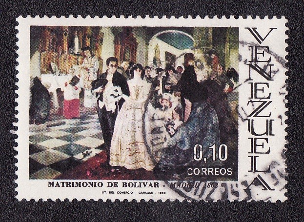 MATRIMONIO DE BOLIVAR