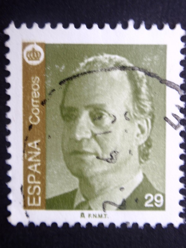 REY JUAN CARLOS I (banda oro)