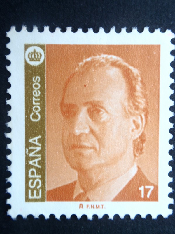 REY JUAN CARLOS I (banda oro)