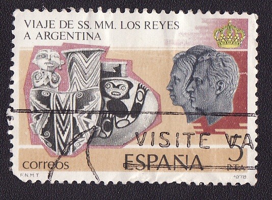 Viaje de SS MM los Reyes Argentina