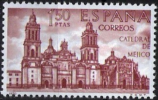 Forjadores de America. Catedral de Méjico.