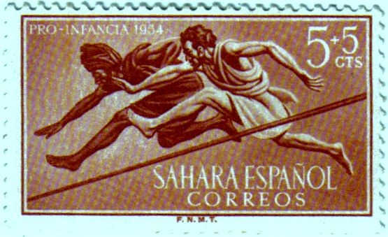 Sahara Español. Pro infancia 1954