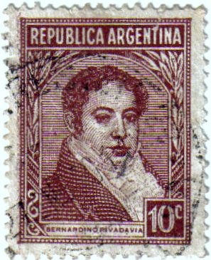 Bernardino Rivadavia.