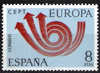 Europa - C.E.P.T. Alegorías,simulando la trompeta