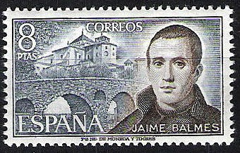 Personajes españoles. Jaime Balmes.