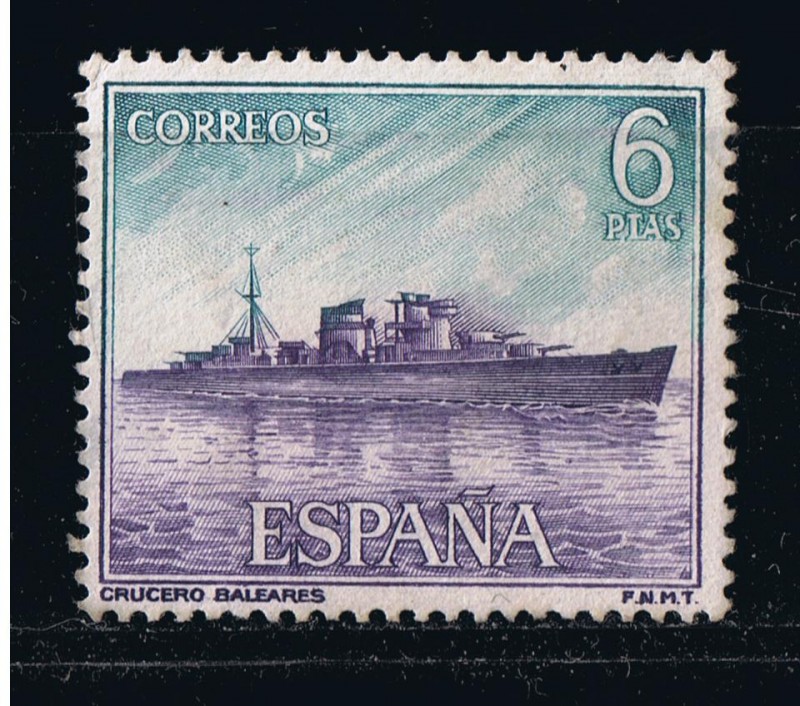 Edifil  1611  Homenaje a la Marina Española  