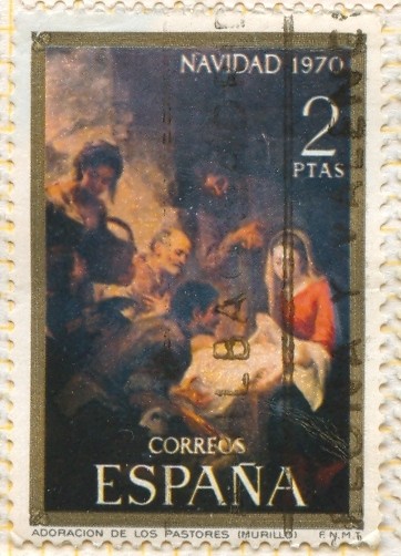 Adoración de los Pastores, Murillo.