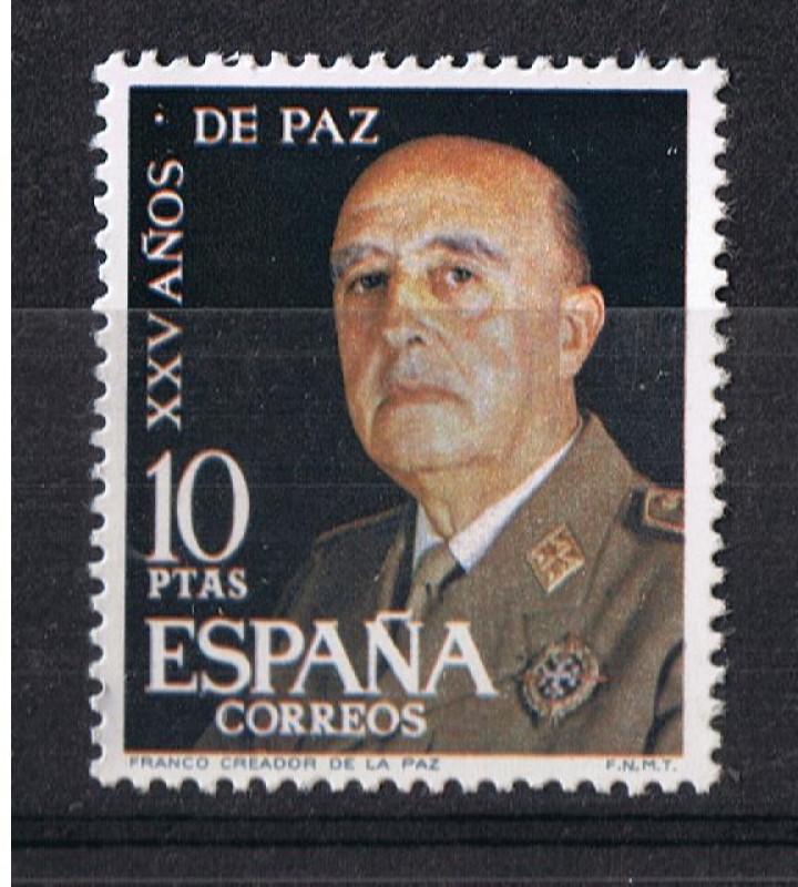 Edifil  1589  XXV años de Paz Española  