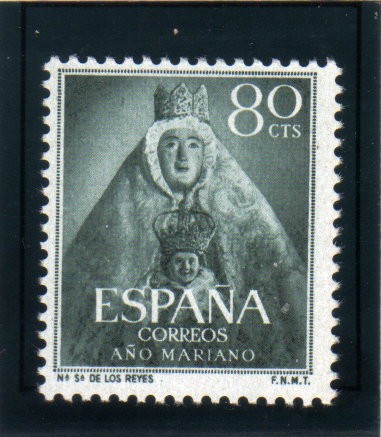 1954 Año Mariano: Ntra. Sra de los Reyes Edifil 1138