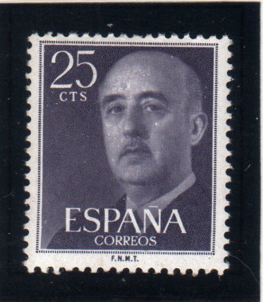 1955 General Franco Edifil 1146