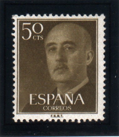 1955 General Franco Edifil 1149