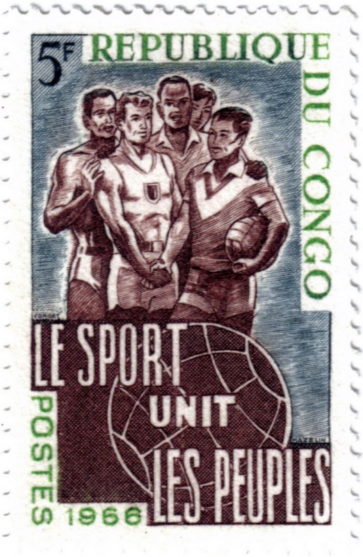 El deporte une a los pueblos.1966