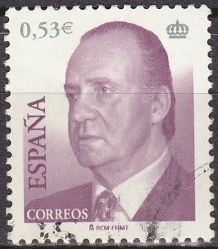 ESPAÑA 2005 4145 Sello Básica Rey S.M. Juan Carlos I 0,53€ usado