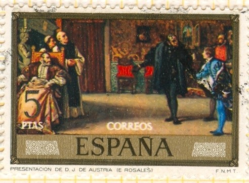 Presentación de Don Juan de Austria a Carlos I