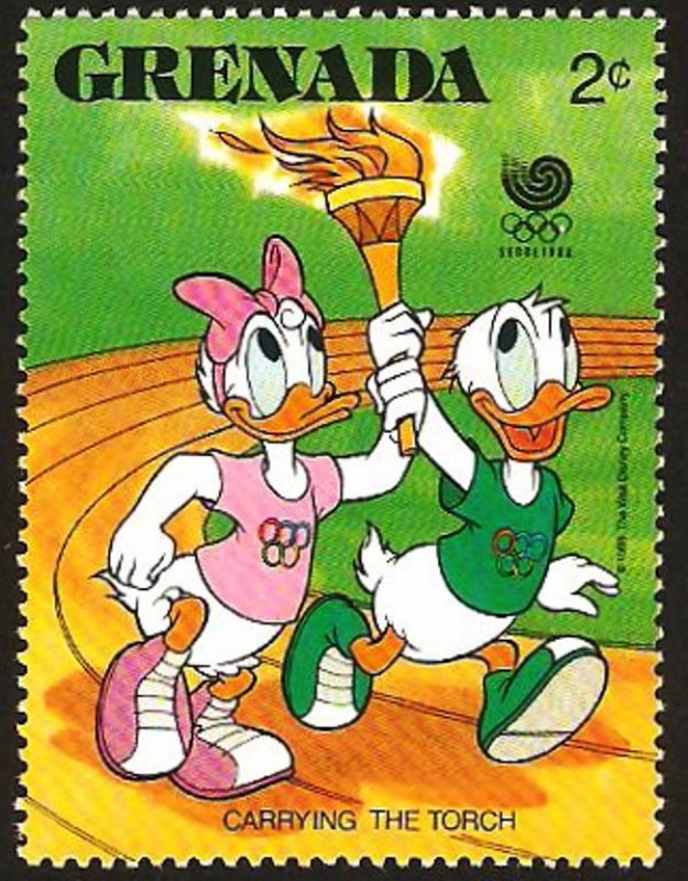 olimpiada de seul 88, de walt disney