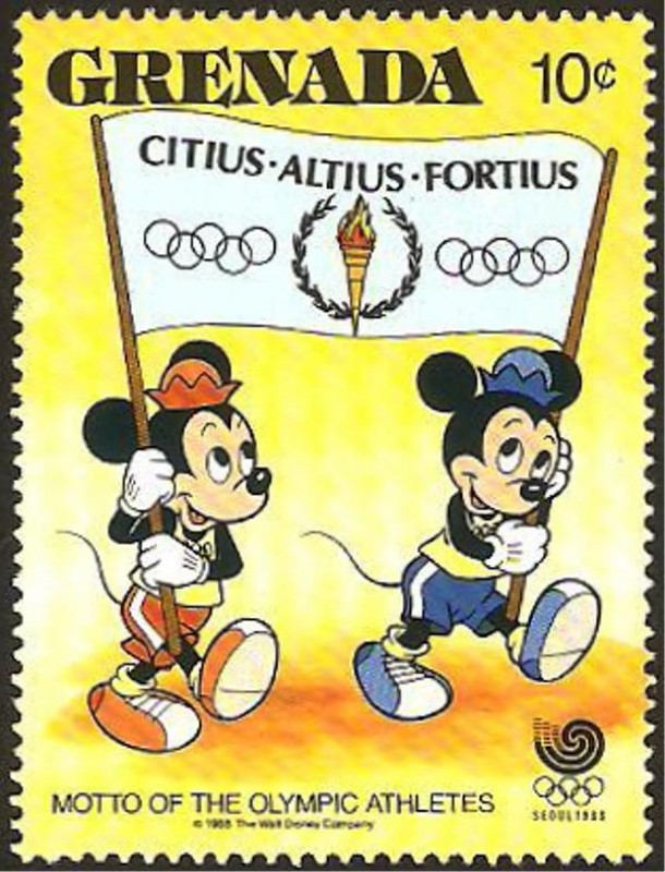 olimpiada seul 88, de walt disney