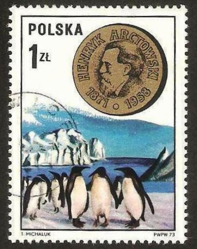 henryk arctowski, y pinguinos