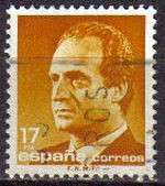 ESPAÑA 1985 2799 Sello Serie Basica Rey D. Juan Carlos I Efigie 17pta Usado Michel2689