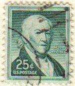 USA 1954 Scott 1048 Sello Personajes Patriota Estadounidense Paul Revere usado