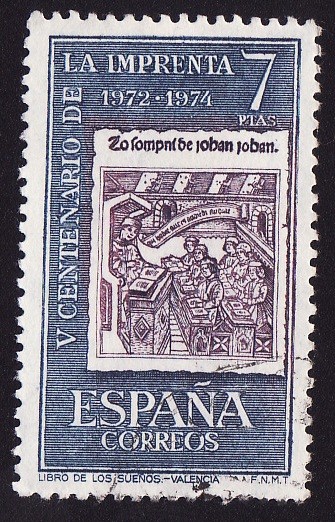 V centenario de la imprenta