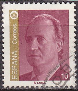 ESPAÑA 1995 3378 Sellos Basica Rey D. Juan Carlos I 10 pts usado