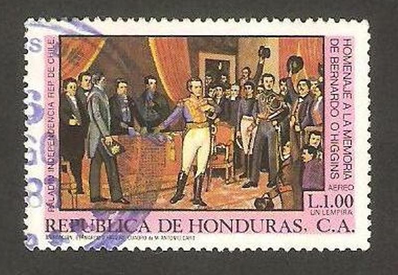 homenaje a bernardo o'higgins