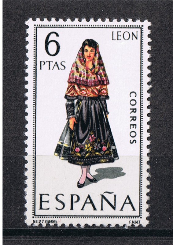 Edifil  1900  Trajes típicos españoles  