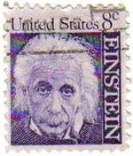 USA 1965 Scott 1285 Sello Personaje Albert Einstein Fisico Alemán (14/03/1879-18/04/1955) usado