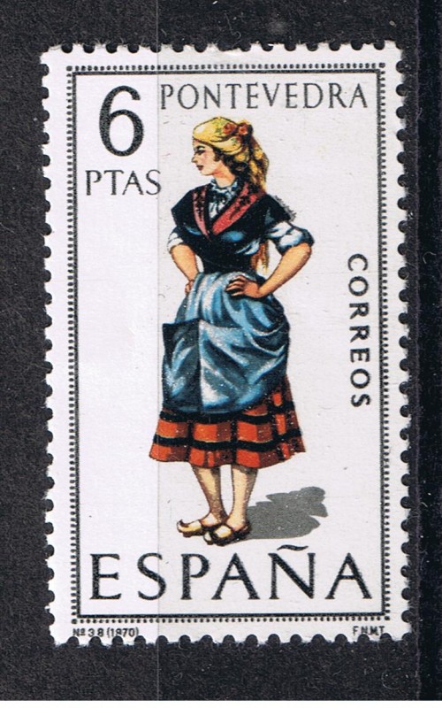 Edifil  1950  Trajes típicos españoles  