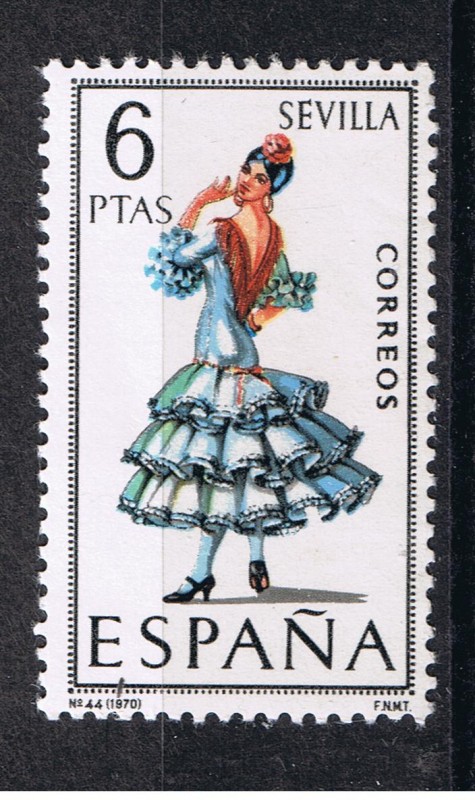 Edifil  1956  Trajes típicos españoles  