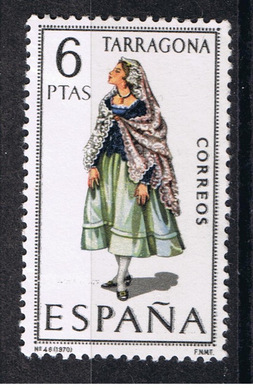 Edifil  1958  Trajes típicos españoles  