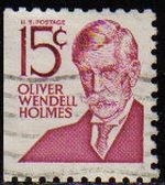 USA 1968 Michel 944 Sello Serie Personajes Oliver Wendell Holmes usado