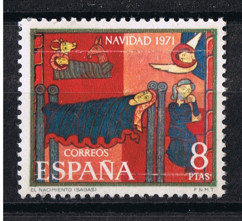 Edifil  2062  Navidad de 1971  