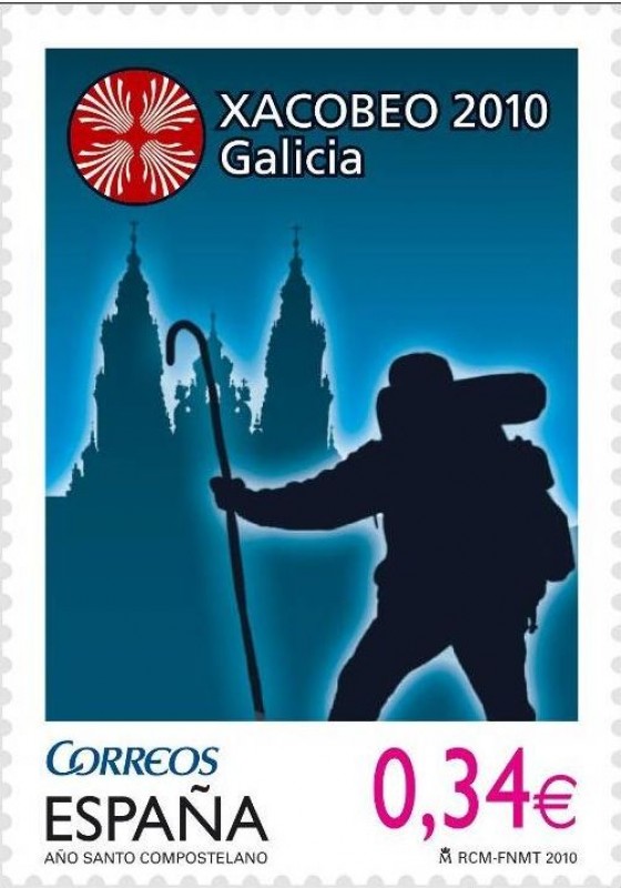 ESPAÑA 2010 4565 Sello Nuevo Xacobeo Galicia Año Santo Compostelano MNH