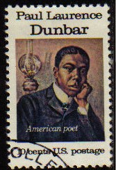 USA 1975 Scott 1554 Sello Poeta Americano Paul Laurence Dunbar usado