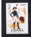 Stamps Spain -  Edifil  2279  Uniformes Militares  