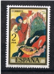 Stamps Spain -  Edifil  2285   Pintores   Códices   Día del Sello. Marco dorado  