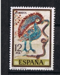 Stamps Spain -  Edifil  2291   Pintores   Códices   Día del Sello. Marco dorado  