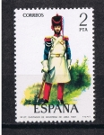 Stamps Spain -  Edifil  2351  Uniformes militares  