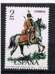 Stamps Spain -  Edifil  2452  Uniformes militares  