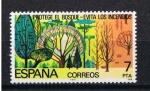 Stamps Spain -  Edifil  2471  Protección de la naturaleza  