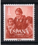 Stamps Spain -  Edifil  1297  III CEnte. de la muerte de San Vicente de Paul ( 1581 - 1660 )