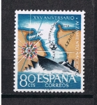 Stamps Spain -  Edifil  1354  XXV  Anive. del Alzamiento Nacional  