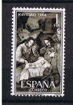 Stamps Spain -  Edifil  1630    Navidad  1964  