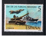 Stamps Spain -  Edifil  2525  Día  de las Fuerzas Armadas  