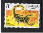 Stamps Spain -  Edifil  2533  Fauna  Invertebrados  