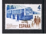 Stamps Spain -  Edifil  2561  Utilice transportes colectivos  