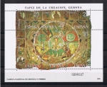 Stamps Spain -  Edifil  2591  Tapiz de la Creación. Gerona  Hojita de 6 sellos