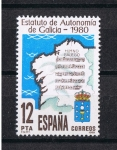 Stamps Spain -  Edifil  2611  Promulgación del Estatuto de autonomía de Galicia  