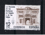 Stamps Spain -  Edifil  264  La Hacienda de los Borbones en España y en las Indias  